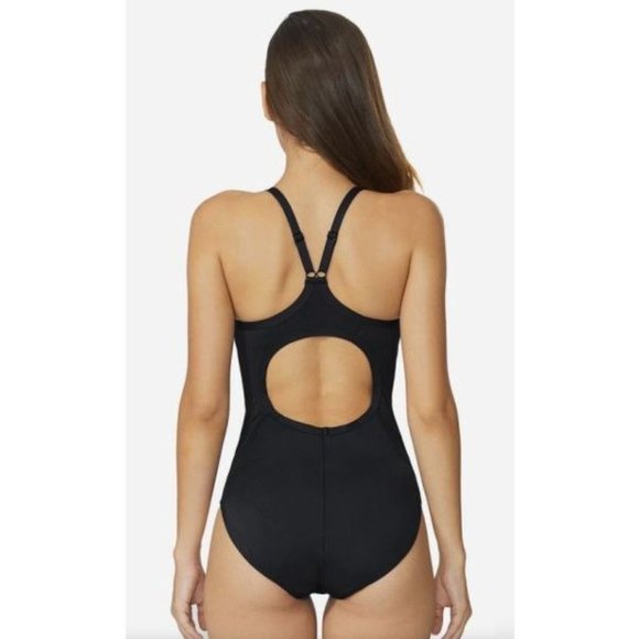 Baleaf Athletic Training Adjustable Strap One Piece Swimsuit XS (32) - Picture 3 of 5
